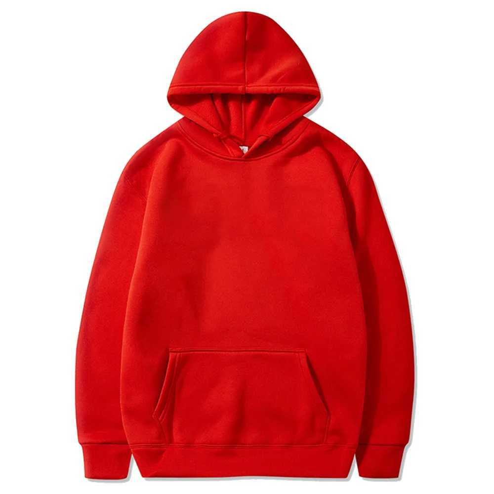 Spring Autumn Men Casual Hoodies Solid Color Fleece Warm Sweatshirts Oversize Male Tops Fashion Hoodie Pullover Multiple Colour Z251017