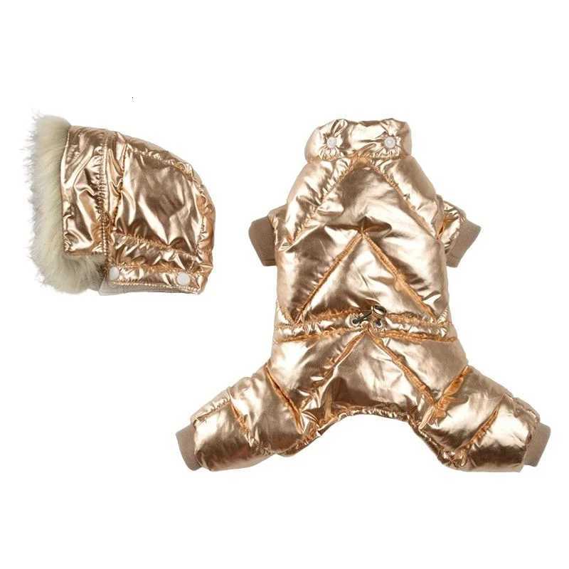 Warm Pet Overalls Winter Waterproof Puppy Hooded Jacket Coat For Small Dog Cat Adjustable Solid Puppy Hoodies Outfits ChihuahuaW251017