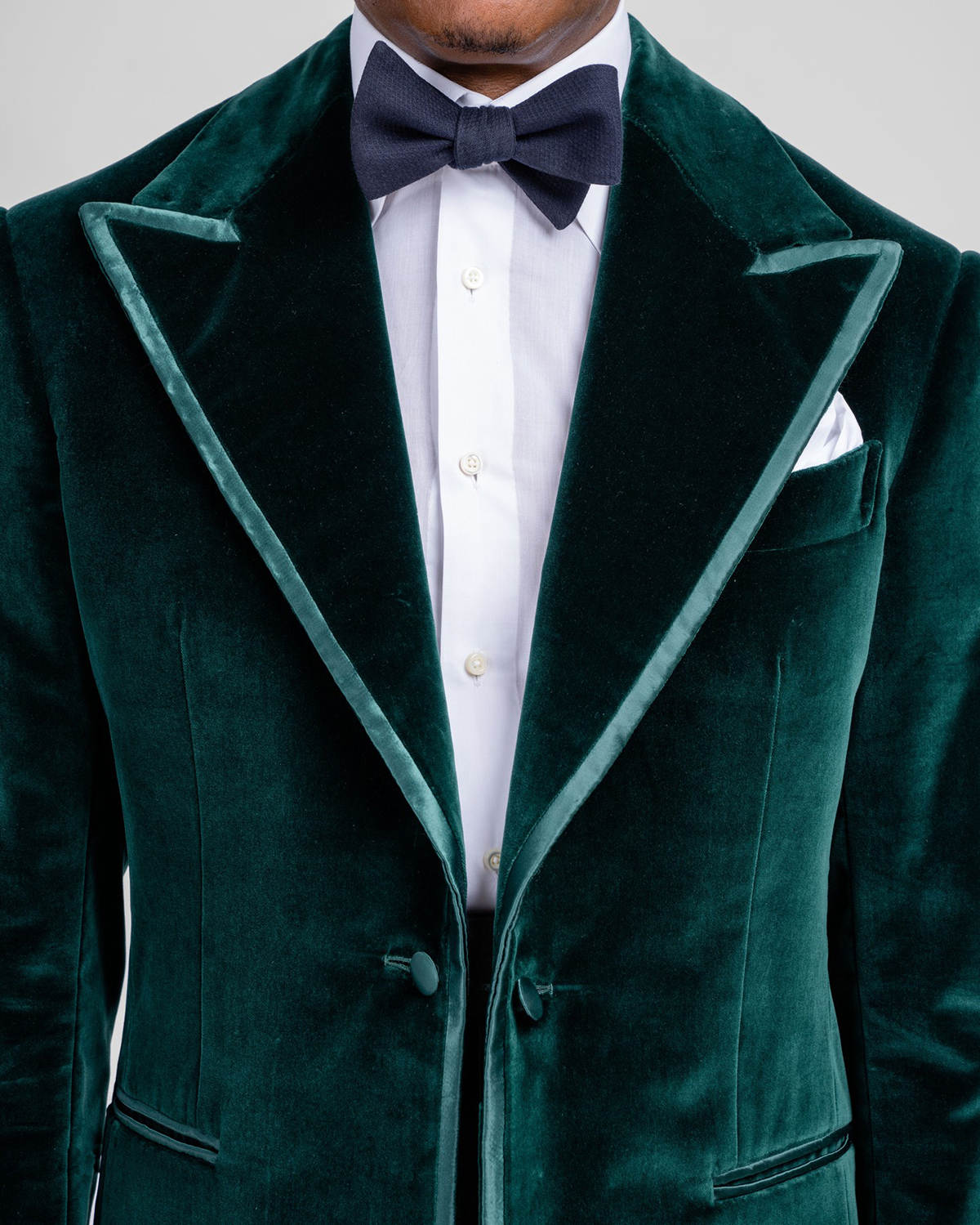 Velvet Man Tuxedos 1 Piece Set Jacket Peaked Lapel Men Suit Fashion Double Breasted Evening Wedding Groom Coat Customized