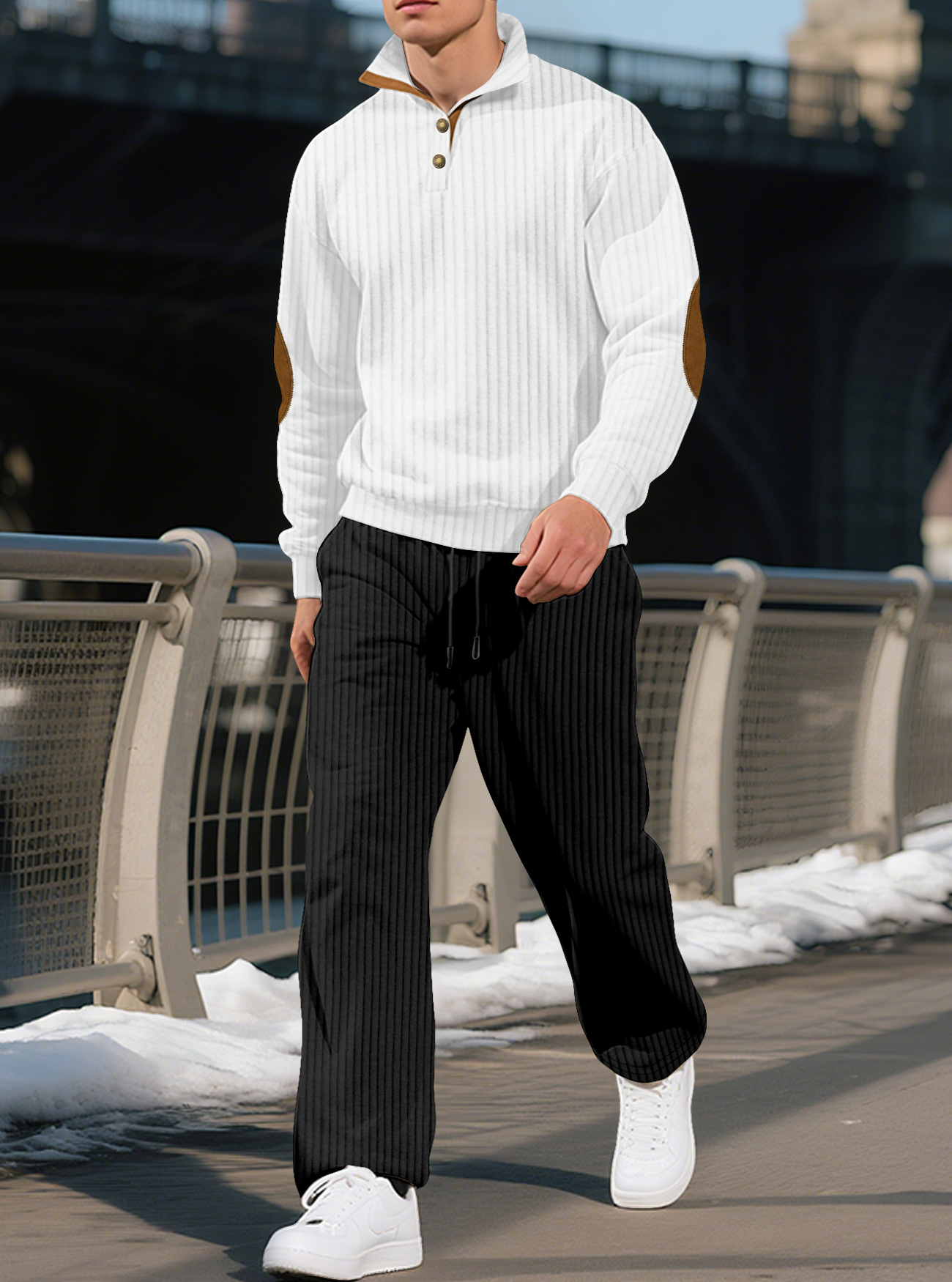 Mens Tracksuit New Sweater Hoodies Sets High Quality Man Hooded Pullover Sweatpants Design Hip Hop Sweatshirt Jogging Clothing vintage track suit man