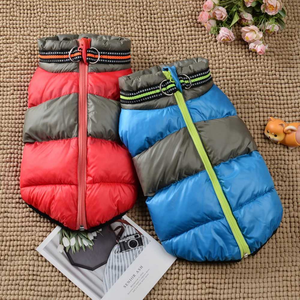Warm Dog Vest Coat For Winter Cat With Zipper Outdoor Waterproof Puppy Jacket Windproof Pet Outfits For Small Dogs Cat ChihuahuaW251017