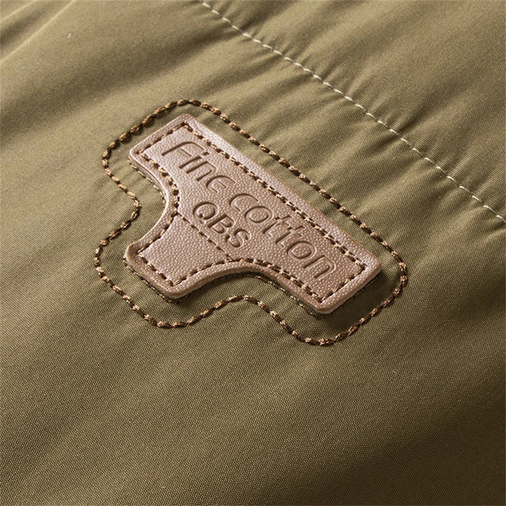 Mens leather coat with snow cap mens winter windproof leather coat 7XL extralarge outdoor windbreaker product in 2025 251017