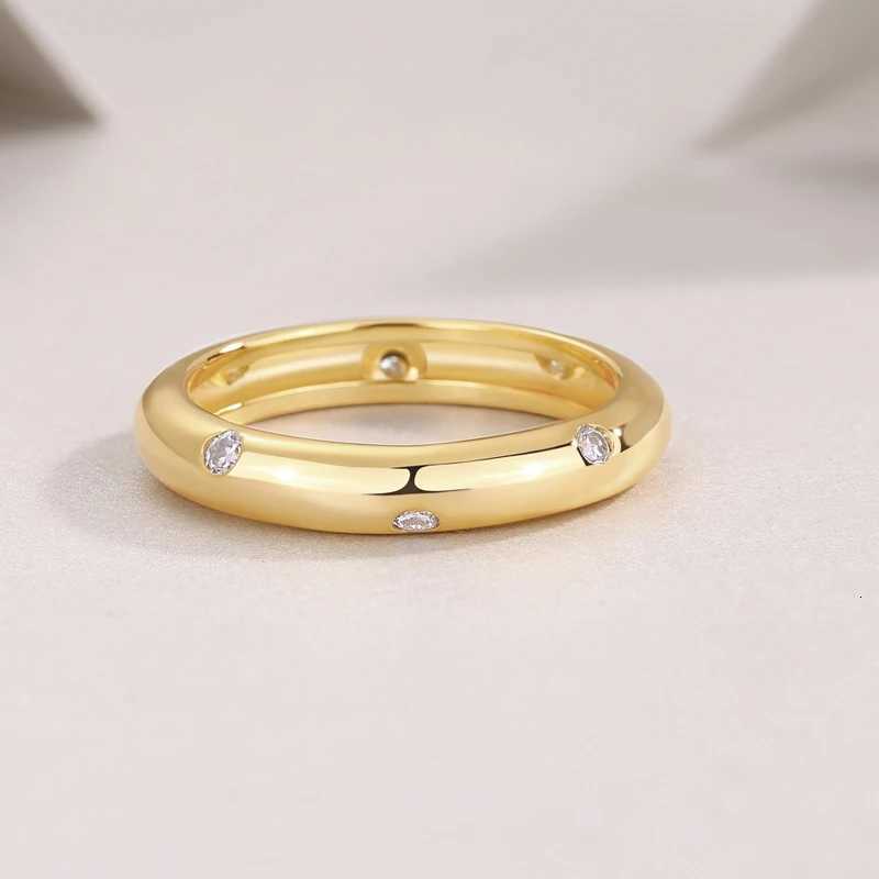 Nabest Gold Plated 925 Sterling Silver Engagement Wedding Rings GRA Certificate VVS D Color Moissanite Women Lab Diamond RingW251017