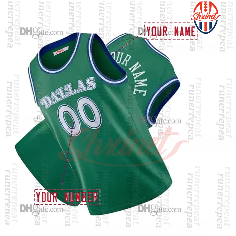 2025-26 Hardwood Classic Basketball Jersey 11 Irving Anthony 3 Davis Daniel 21 Gafford Klay 31 Thompson Cooper 32 Flagg Dwight 7 Powell Support Stitch