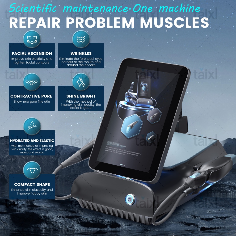 Professional 3 in 1 THER +12D+ RF Beauty Machine Facial Lifting Anti Wrinkled Machine Suitable for beauty salons