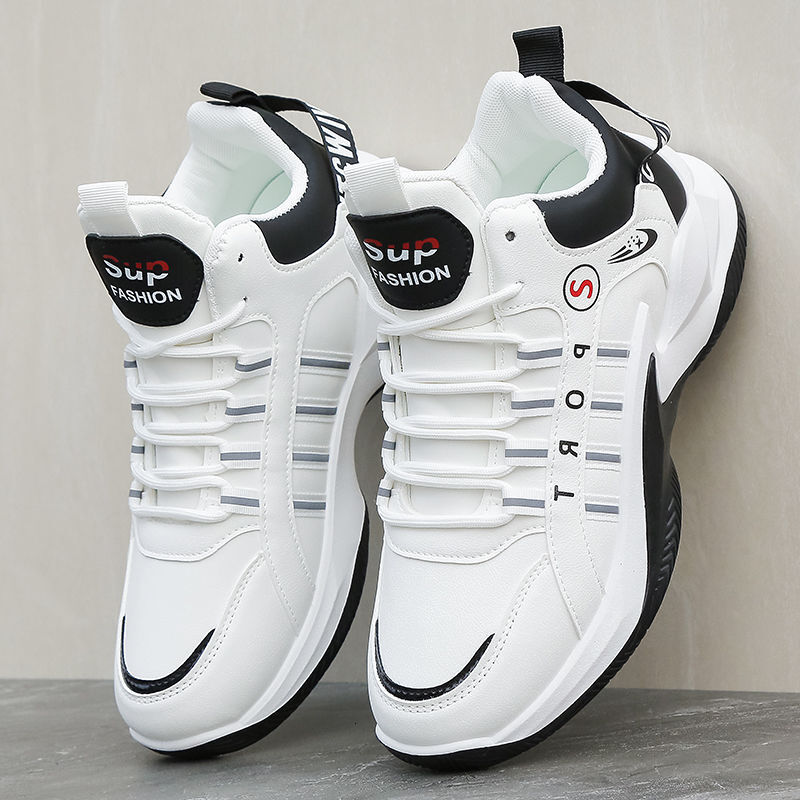 Fashion Designer Basketball Shoes Men Anti-slip and wear-resistant Waterproof Leather Sneakers with box free shipping