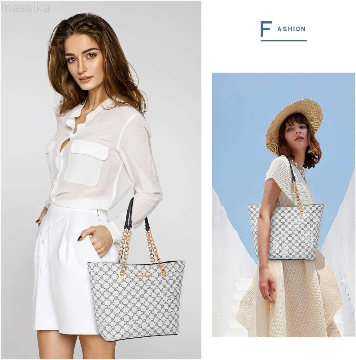 Tote Bag for Women Chain Tophandle Handbags M251017