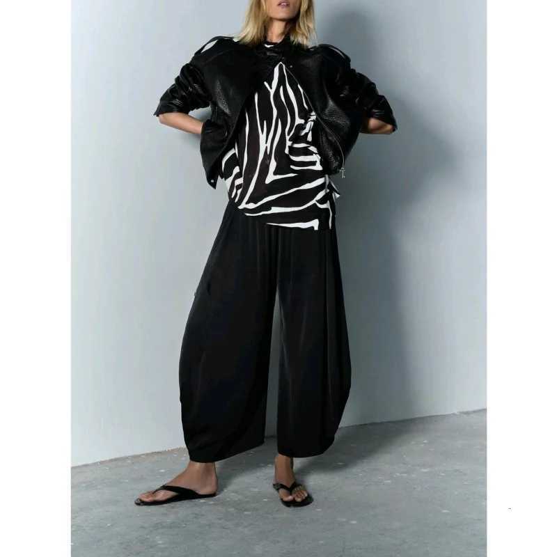 Fall New Womens High Collar Long Sve PU Leather Pilot Jaet Coat Commute Sle Loose Fit Polyester Fiber Zipper ClosureT251017