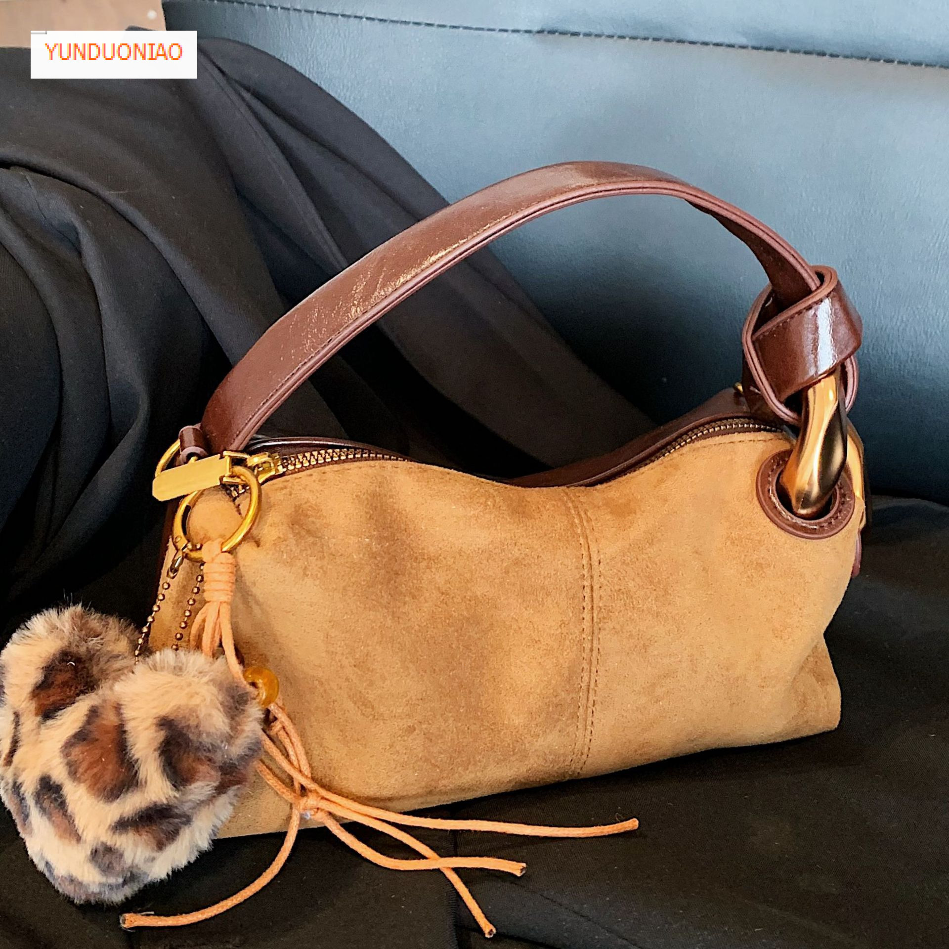 Autumn/Winter Retro Style Designer Bag Fashion Women's Shoulder Bag Luxury Handbag Fashion Trend Versatile Commuter Bag Women's Crossbody Ba