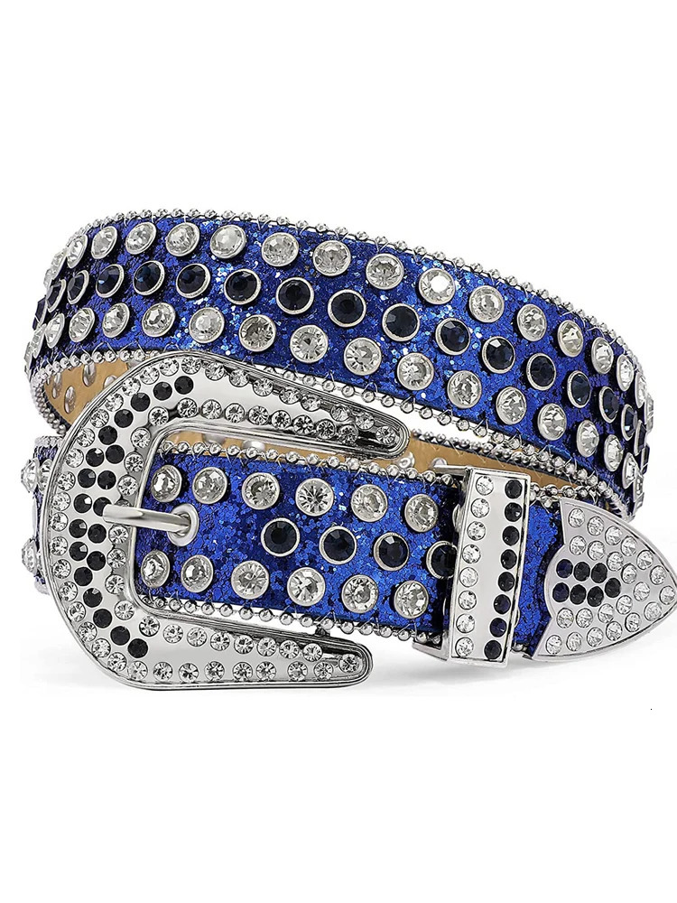 Full diamond belt fashionable and versatile decoration personalized diamond inlaid water diamond crystal sparkling belt 251010