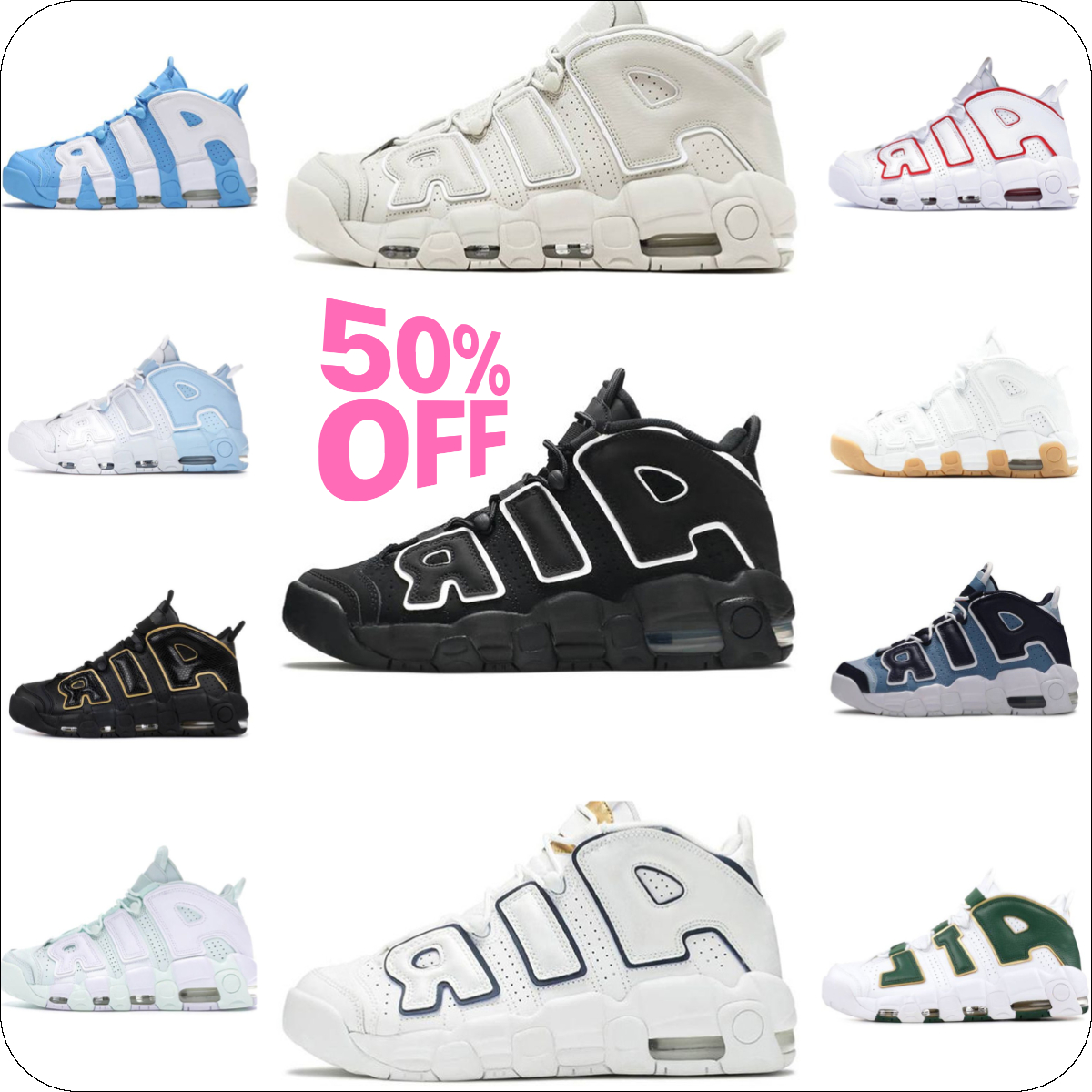 Trainers 96 Sports Basketball Shoes Classic Men OG 96s Black White Royal Action Grape UptemPos Outdoor MID Shoe Light Aqua Orange MorE Green Barley Jogging Sneakers