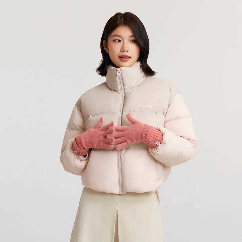 Semir Down Jacket Women Short Length ThreeResistant Oversize Winter 2024 New Letter StandUp Collar Top W251016