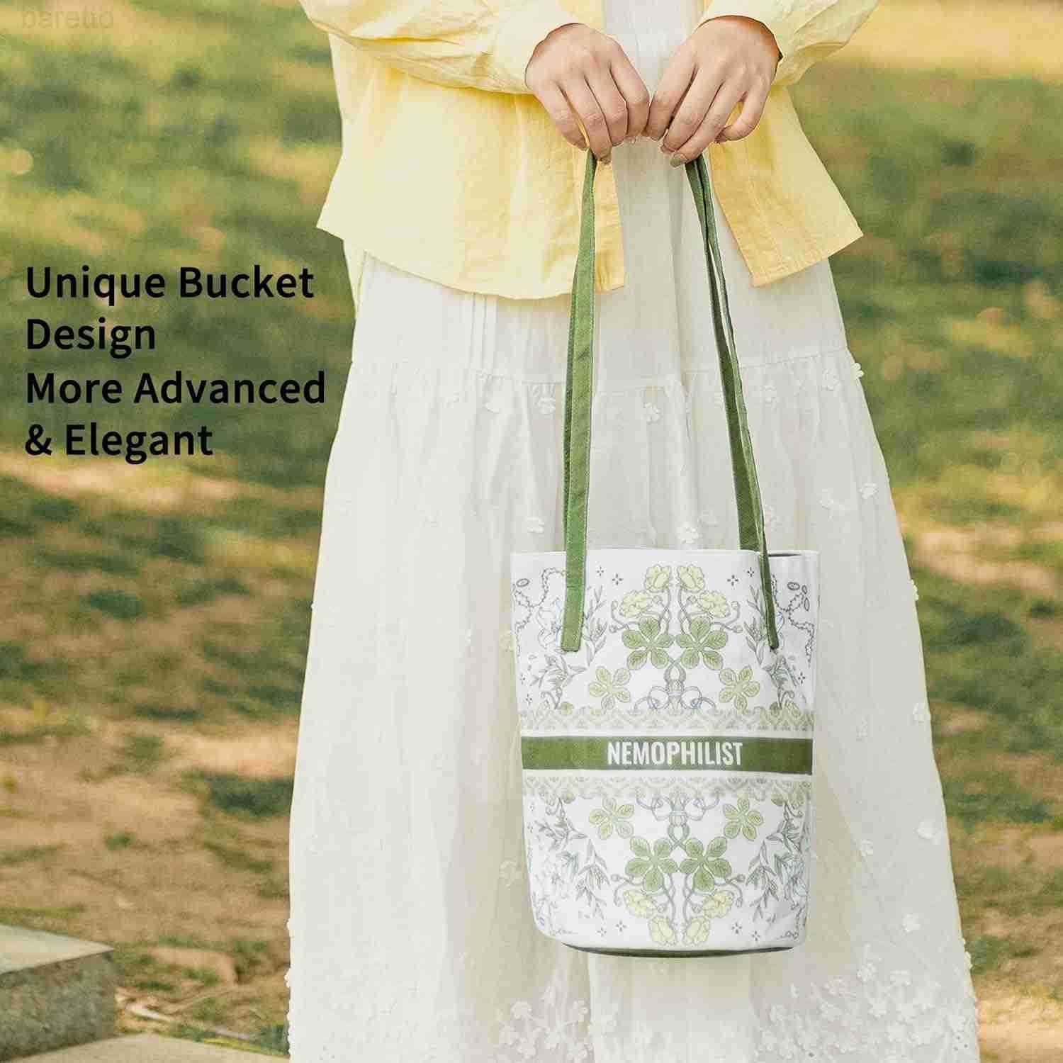 Hobo Crossbody Shoulder Tote Bag Canvas Tote Handbags Bucket Bag Purses for Women Trendy Shoulder Bag Canvas Handbag Z251017