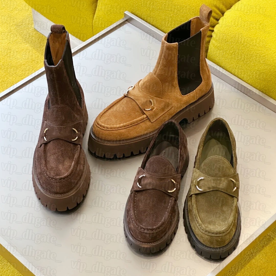 Sac Loafer Ankle platform boot Designer boot woman wedge shoe Suede leather Moccasin Dress Martin Boots Classic Luxury blazer Mule boot Casual sport Run travel shoes