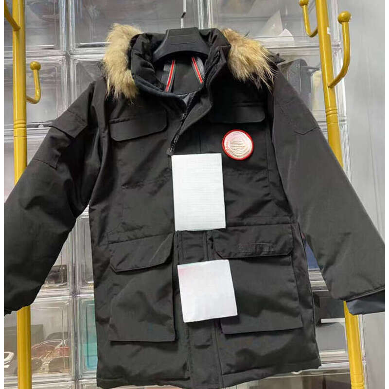 Kids Designer Down Jackets Canadians Jackets Luxury Baby Coat Monterex Tracksuit Puffer Parkas Warm Fashion Casual Girl Boy Child Jacket Hoodies Sacoche Homme