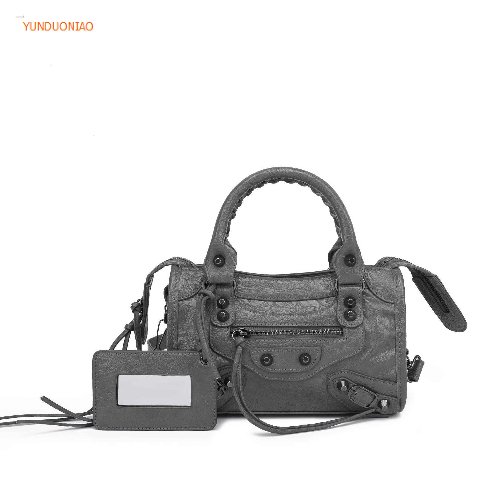 Women's luxury handbag women's crossbody bag mini tassel new autumn and winter designer bag women's motorcycle bag women's shoulde