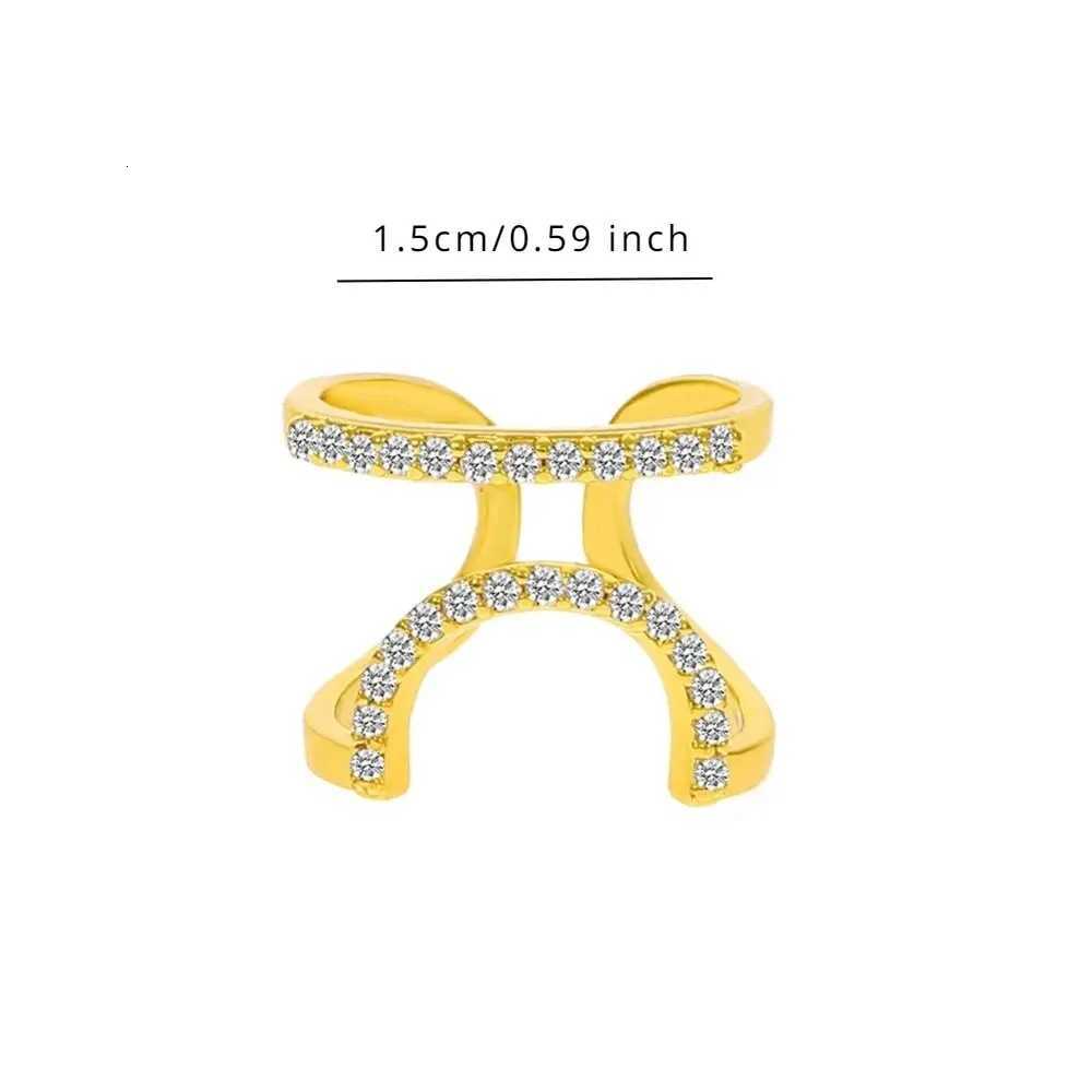 Open Nail Ring Women Sexy Charming Design Temperament Refined Nail Adjustable Ring Accessories With Simple Metal Style Fashion Z251017