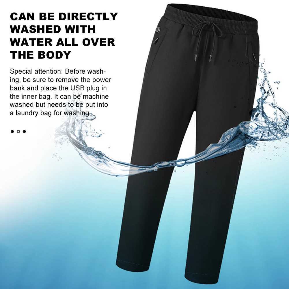 Winter Thermal Pants for Men Women with 3 Levels Adjustable Electric Heating Trouser 12 Heating Zones Waterproof Heated Pants Outdoor H251017