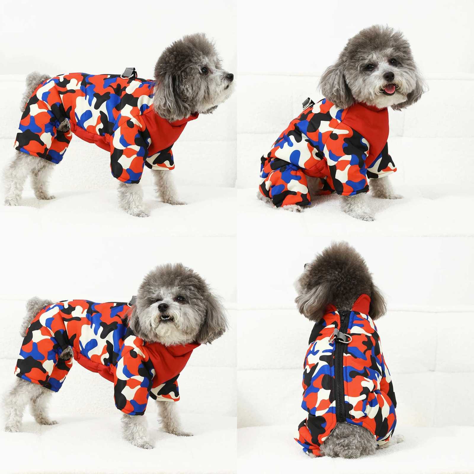Autumn Winter Dog Coat For Small Medium Dogs Windproof Reflective Puppy Jacket With Dring Cat Costume Chihuahua Pug Pet ClothesW251017