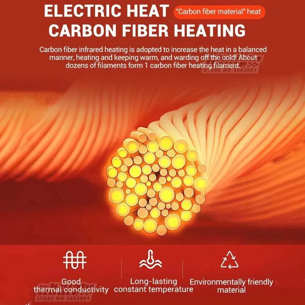 21 Areas Heated Jacket Men Electric Winter Womens Motorcycle Jacket USB Warm Vest Heating Jacket Heated Vest Coat Ski Hiking H251017