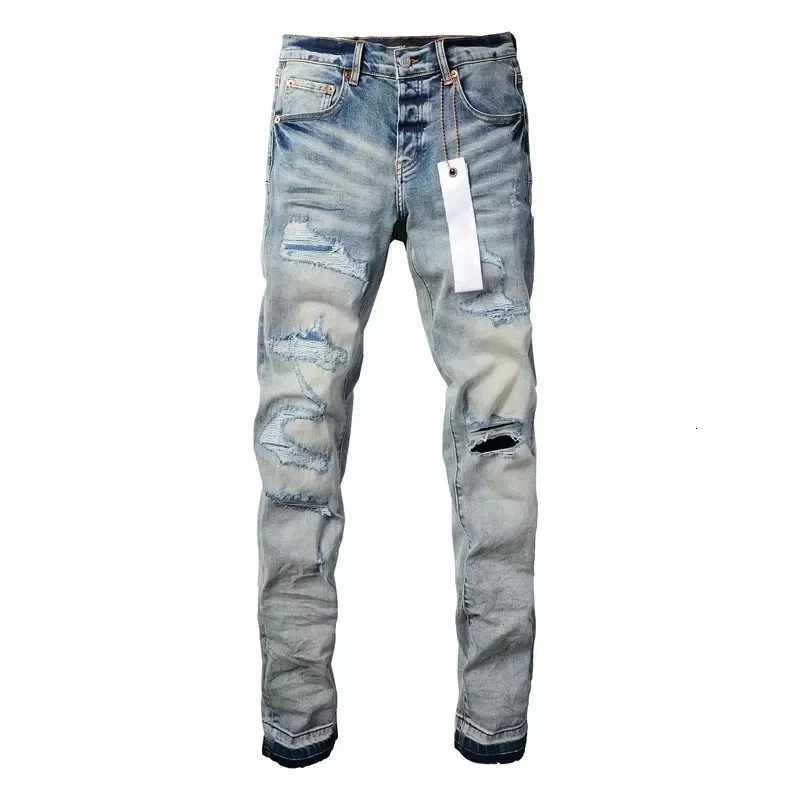 Men Jeans 1 High Street Pleated Basic Model New Fashion Trend High Quality Jeans Y251105