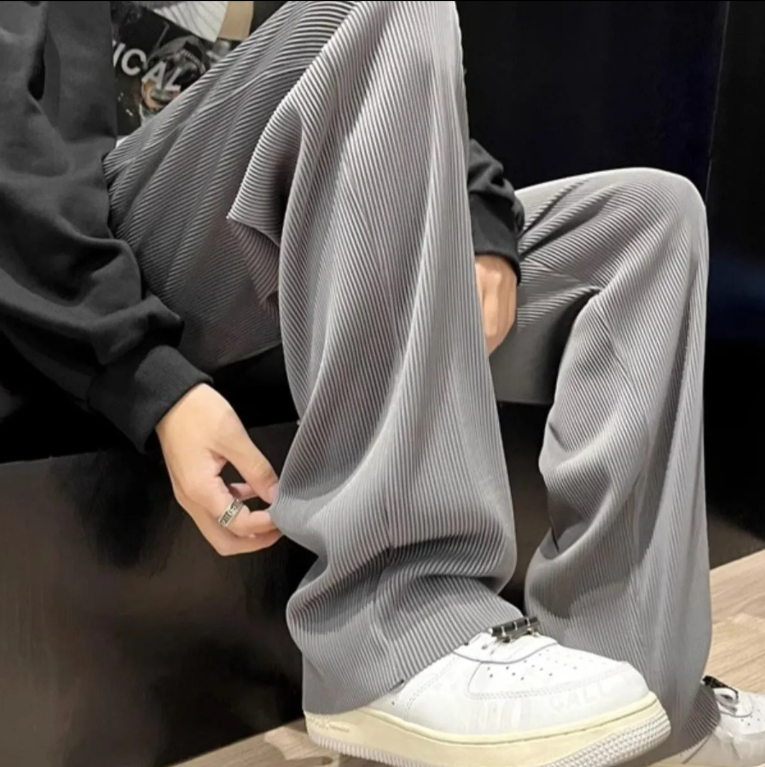 Men's Pants Stretchy Mens Casual Pant Breathable Cotton-Lounge Fabric for Optimal Fit