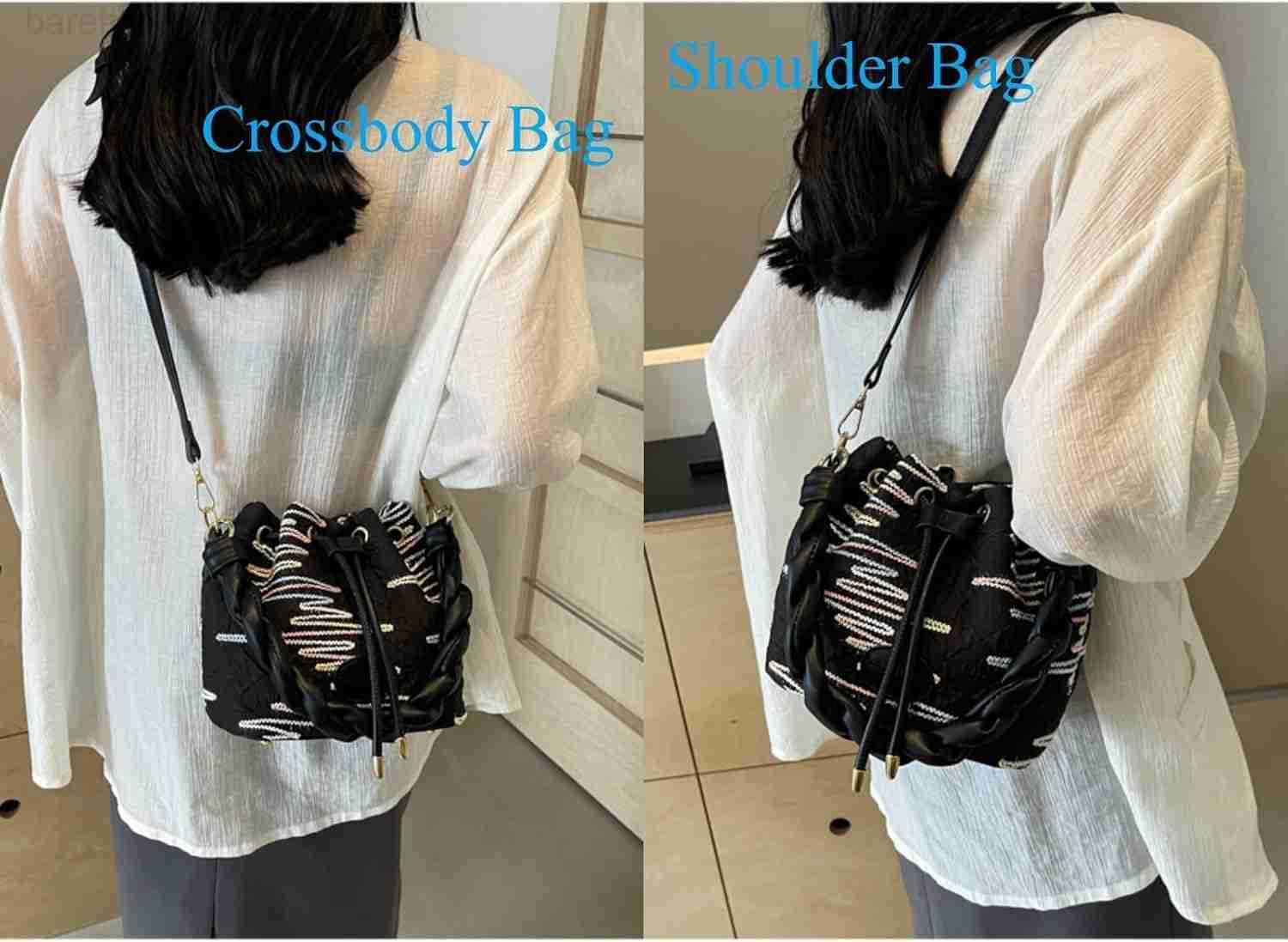 Small Bucket Bags for Women Mini Crossbody Tote Bag with Detachable Shoulder Strap Girls Top Handle Handbag Z251017