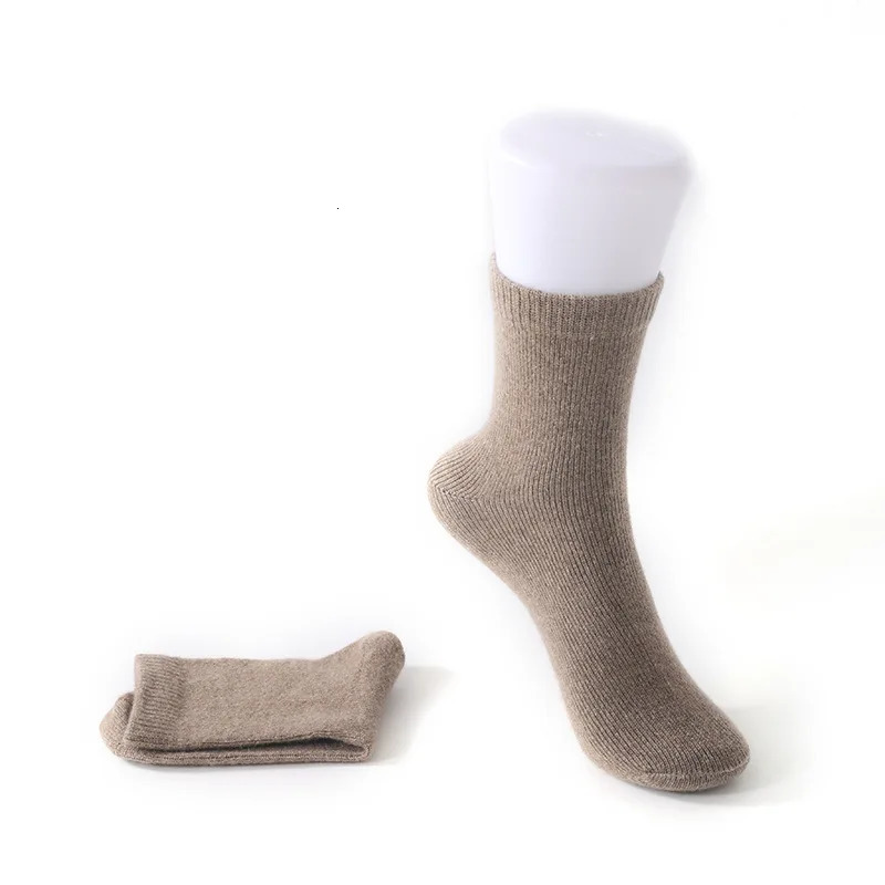 100shmere Thick Warm Winter Socks Women and Men 251017