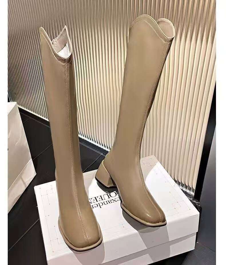 Fashionable Comfortable Elastic Socks, Boots, Women's Shoes, Warm And Non Slip