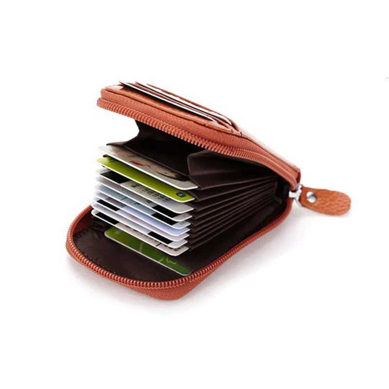 Travel Journey Bank Card Organizer Wallet Passport ID Card Holder Ticket Credit Card Bag Case Zipper Pocket PurseW251017