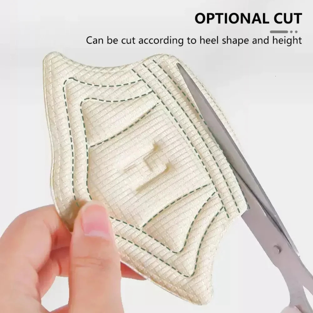 5Pairs Insoles For Shoes Patch Heel Pads For Sport Shoes Adjustable Size Feet Pad Insole Heel Protector Back Sticker Shoe Pad 251011