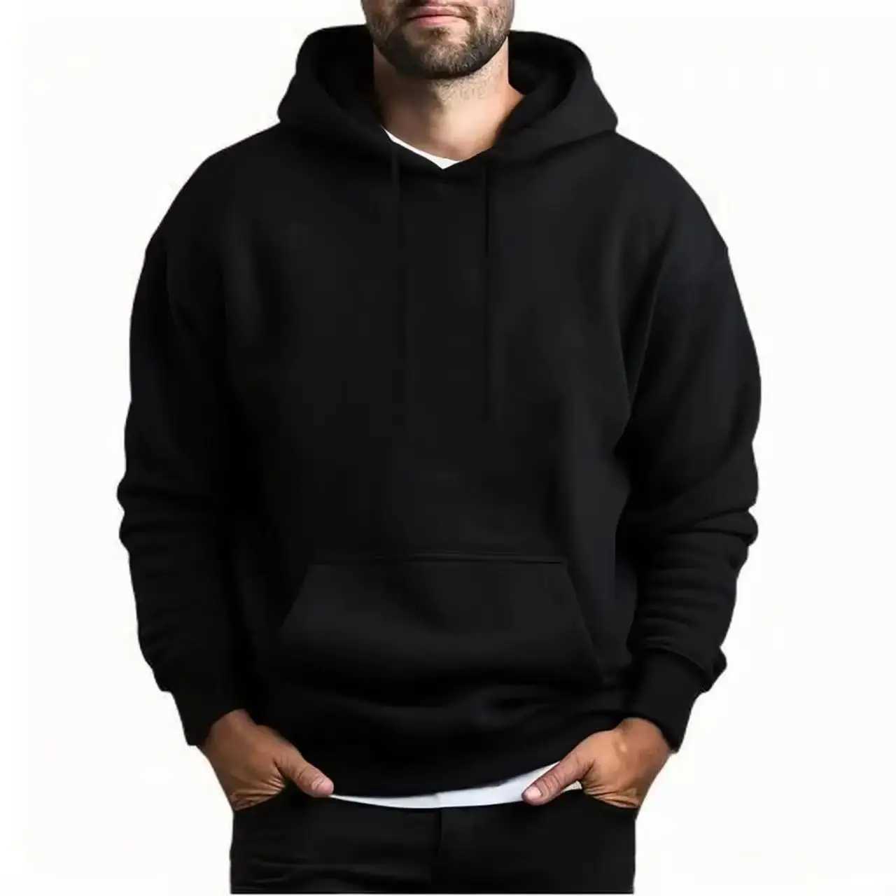 New Fashion Mens Womens Hoodies Spring Autumn Winter Casual Hoodies Sweatshirts Men Tops Solid Color Hoodie Sweatshirt Male Z251017