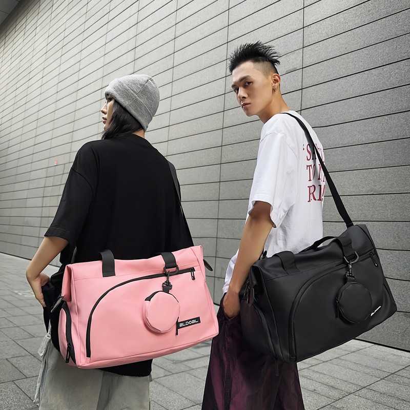 New Sports Travel Bag Multifunctional Luggage Bag with Coin Purse Fashion Handbag Independent Shoe Compartment Gym Bag 250415