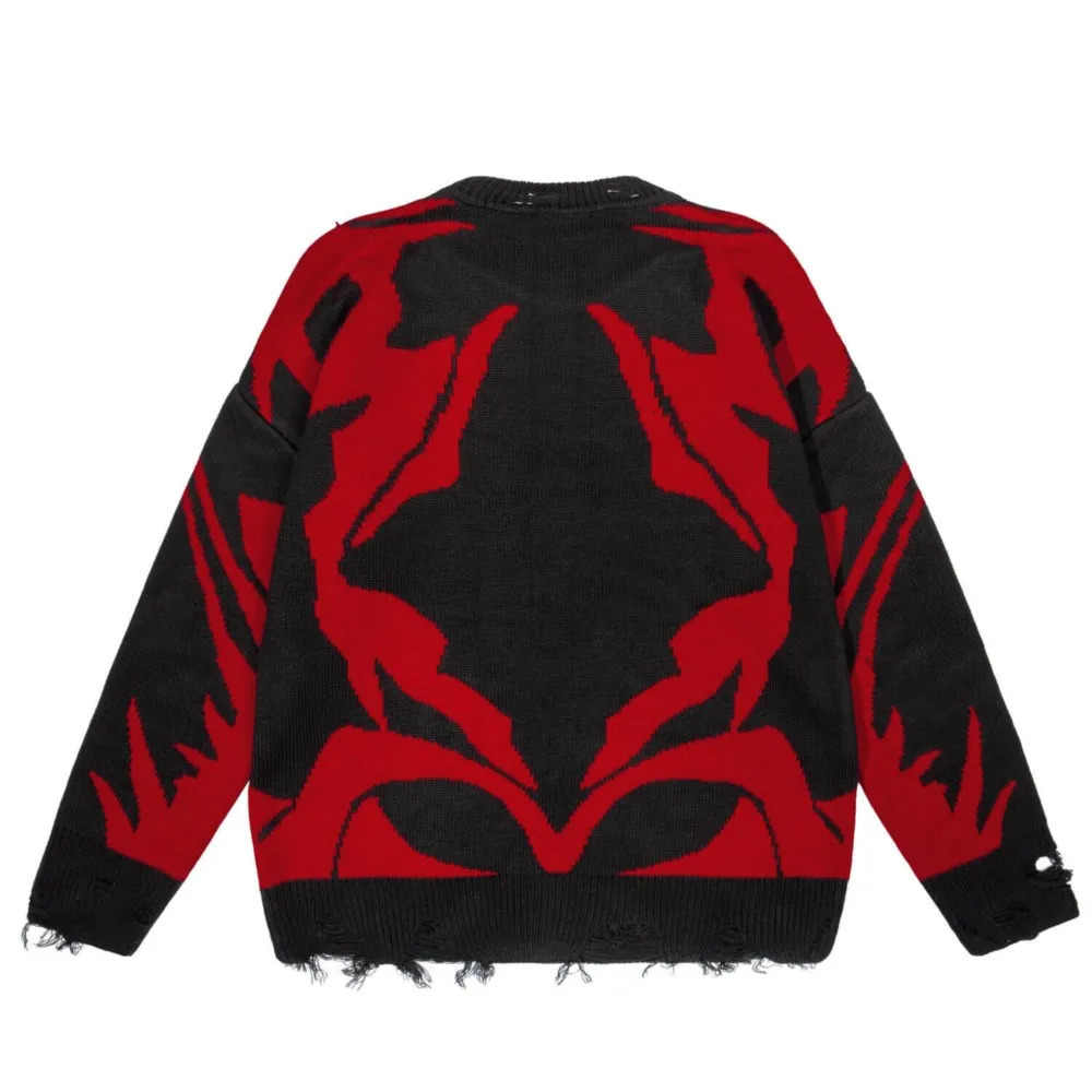 Sweater Order Graphic Men Winter Pullover Knit Long Sleeve Tops Hip Hop Fashion Harajuku Jumper Coat Y2k Streetwear Clothing 251017