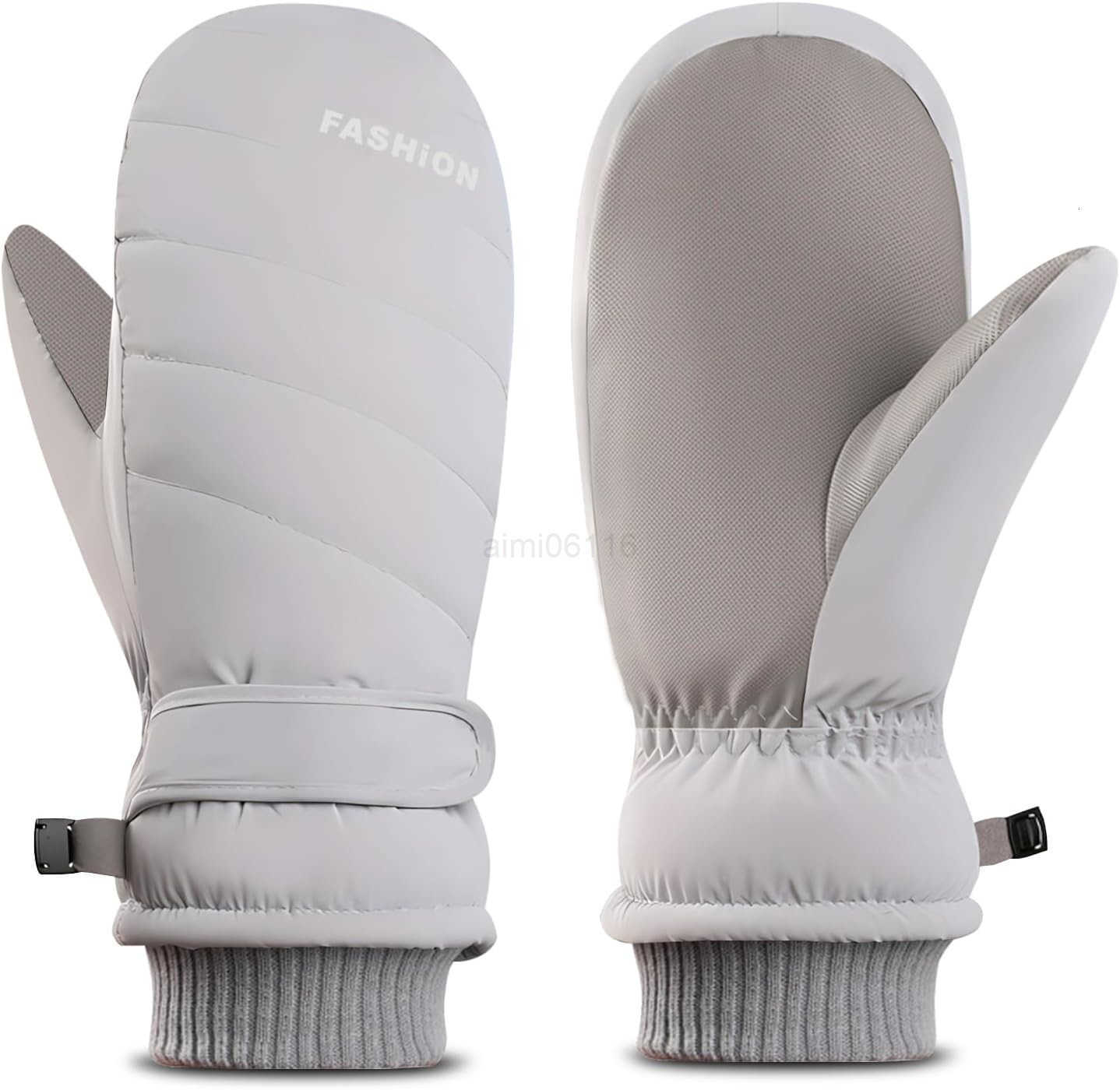 Winter Women Ski Mittens Waterproof Touch Screen Snow Mitts Anti Slip Warm Windproof Snowboard Gloves for Skiing Hiking Cycling Y260113