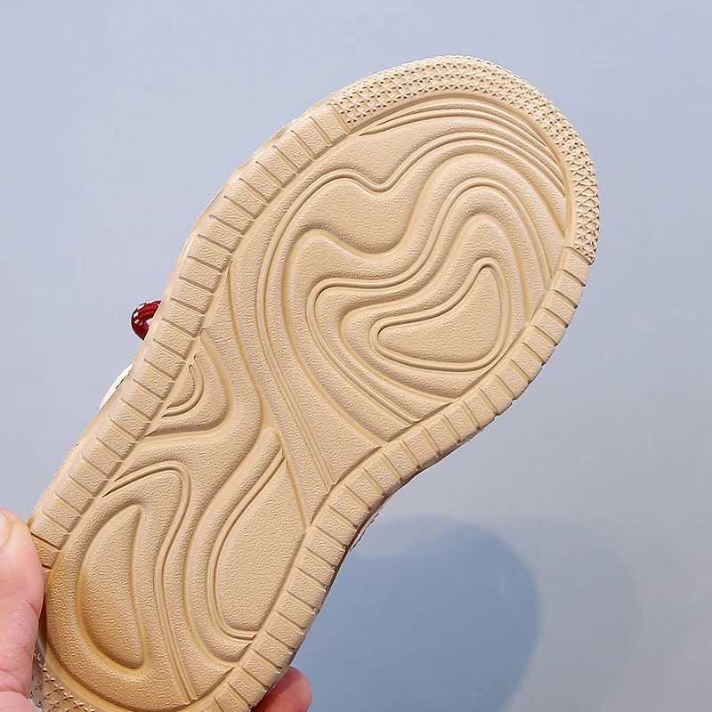 Childrens Casual Sneakers 318 Years Old Khaki Boys Girls Single Shoes Four Seasons Blue Soft Nonslip Kids De Training ShoesT251017