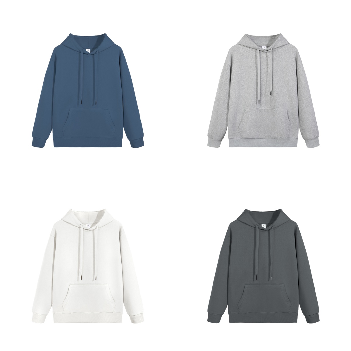 Men and Women Hoodies Cotton Loose Sweatshirts Long Sleeved Soft Jumpers Winter Warm Sweater