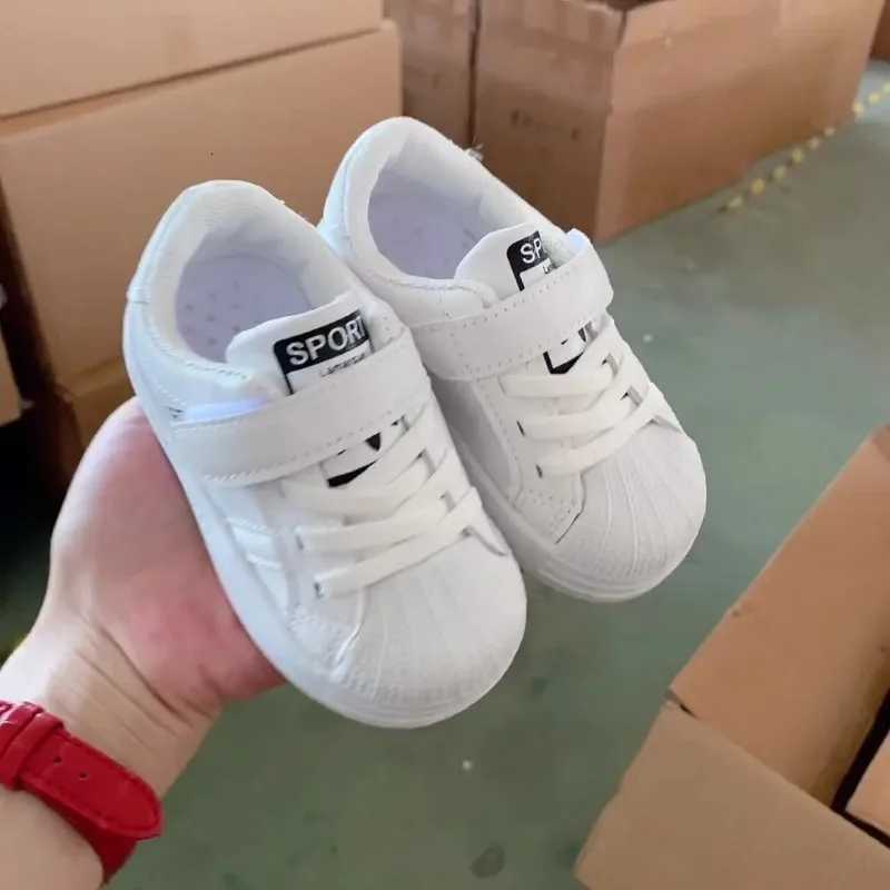 Spring Autumn New Fashion Design Non Slip Casual Shoes Children Sports Kids Boys Toddler Shoes Girl Hook Breathable SneakersT251017