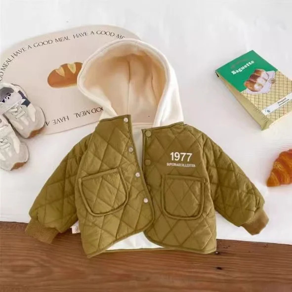 Winter Cottonpadded Jacket Boy Kids Thickness Coats Children Outerwear Winter Autumn 251015