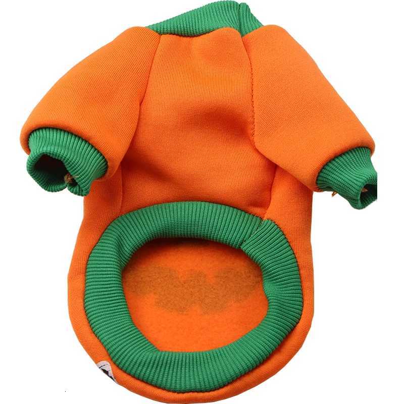 Halloween Pet Pumpkin Costume for Dogs Cats Christmas Puppy Dog Clothes Hoodie Maltese Yorkshire Pullovers Sweaters ClothingW251017