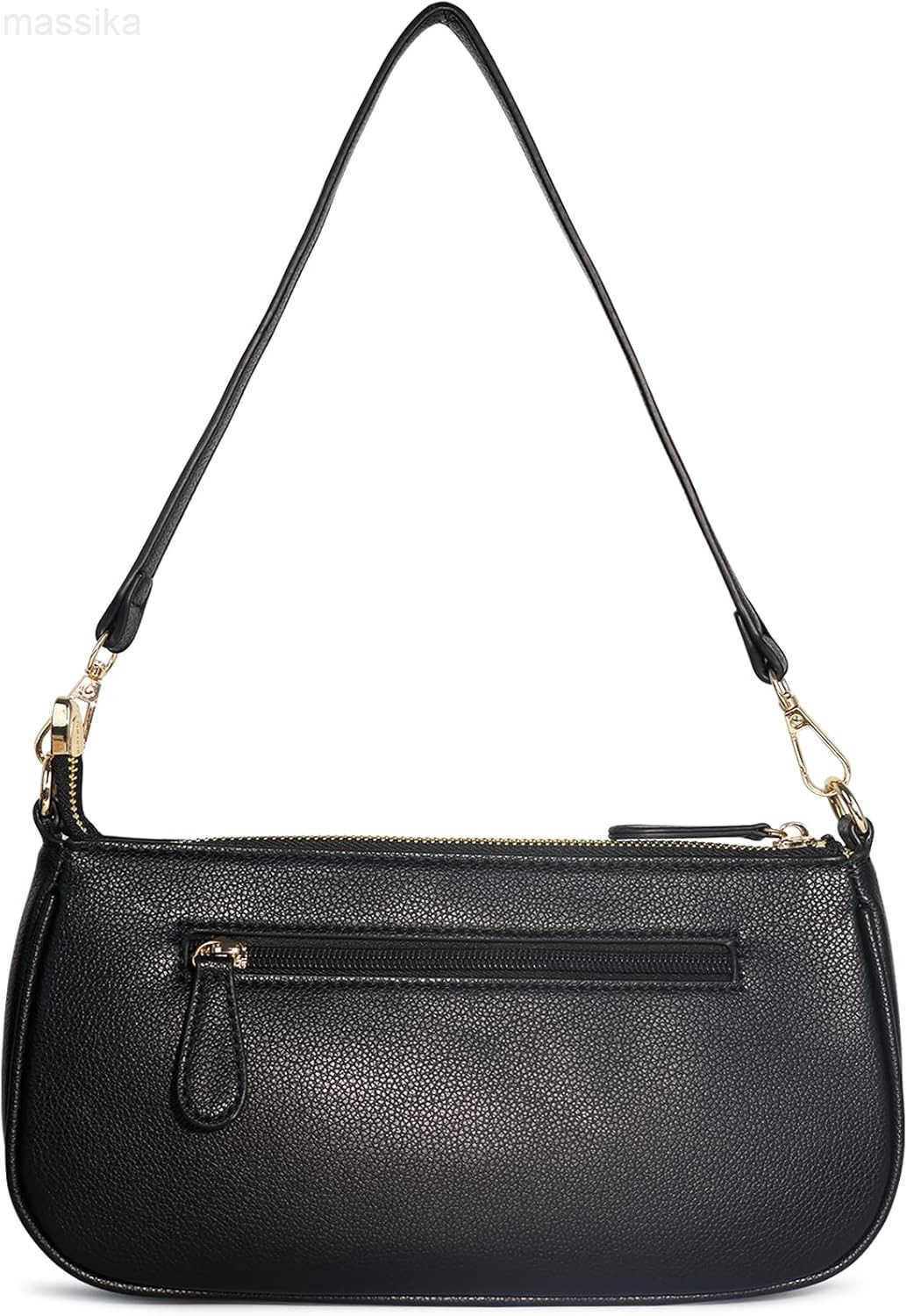 Retro Classic Clutch Shoulder Tote HandBag with Zipper Closure Purse for Women M251017