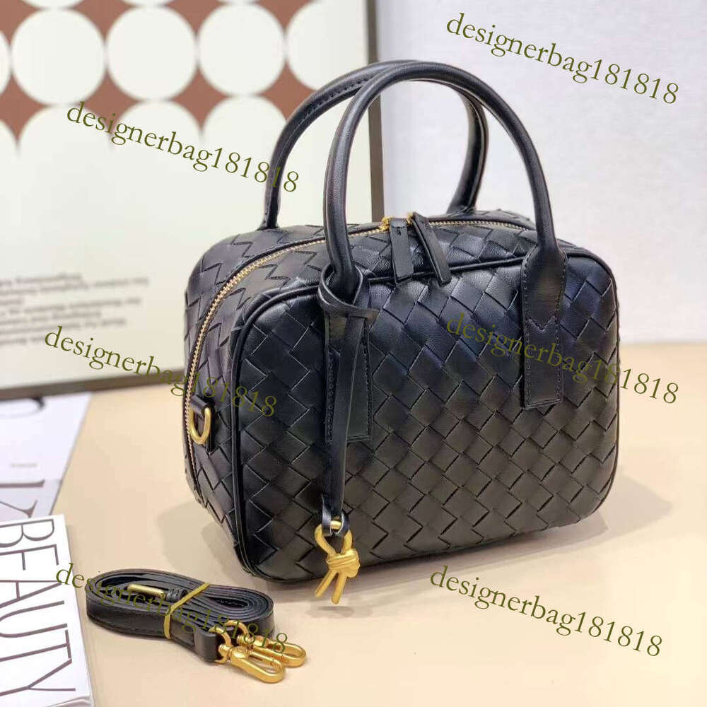 designer bag tote bag New Woven Handbag Women's Crossbody High-End Light Luxury Niche Boston Shoulder Bag Style