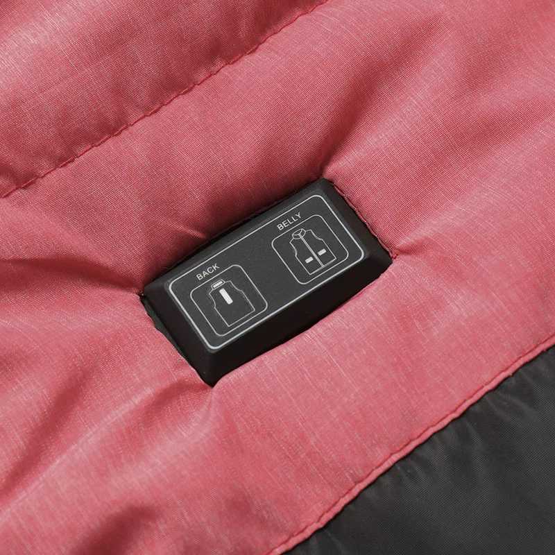 11 Places Heated Vest Men Women Winter Usb Heated Jacket Heating Vest Thermal Clothing Hunting Vest chaqueta chaleco H251017
