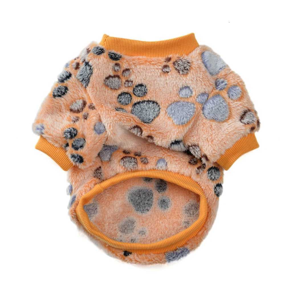 Warm Dog Sweater For Winter Autumn Cute Print Soft Puppy Clothes Fleece Pet Outfits For Small Medium Dogs Cats Chihuahua CoatW251017