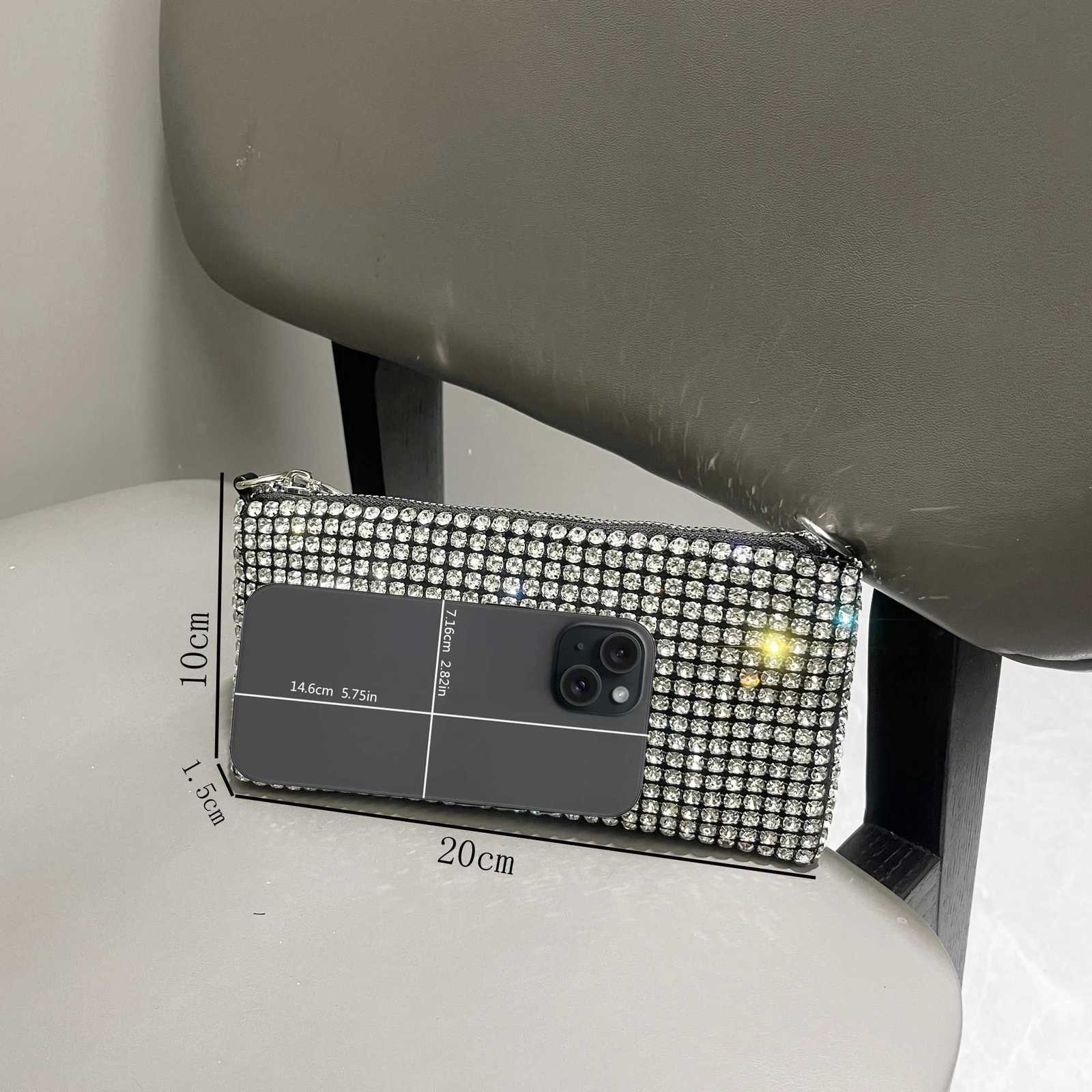 Luxury Designer Rhinestones Clutch Purse Bag for women handle bag Shoulder Bag Purse Z251017