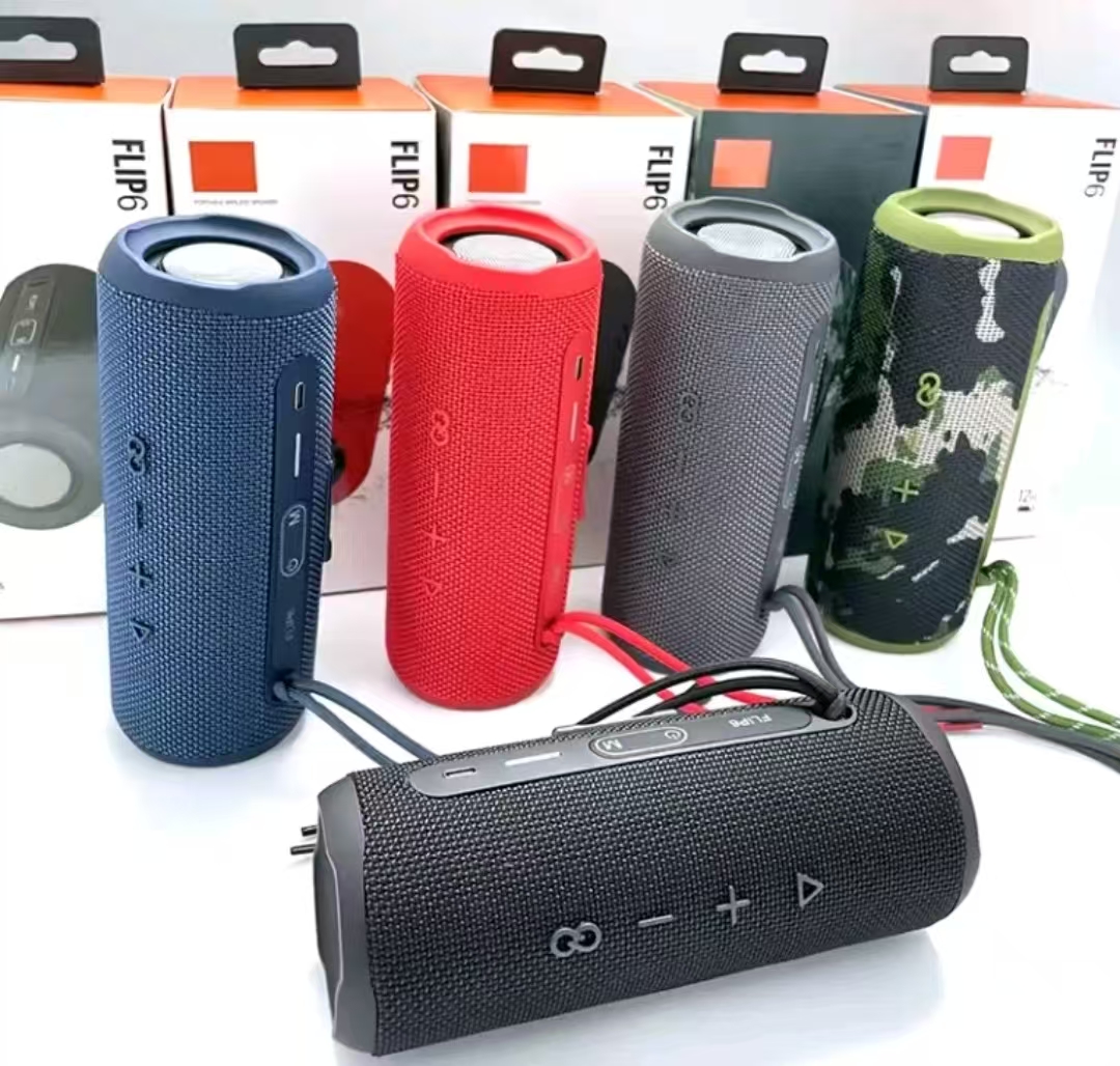 FLIP 6 speaker wireless Bluetooth speaker portable waterproof household outdoor equipment stereo sound ultra long battery life free logistics