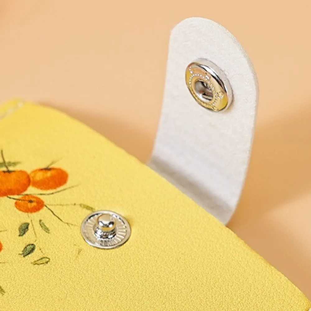 Laminated Concealed Mini Card Wallet RFID Blocking Pullout Type ID Card Holder PU Leather 6 Card Pockets PU Leather PursesW251017