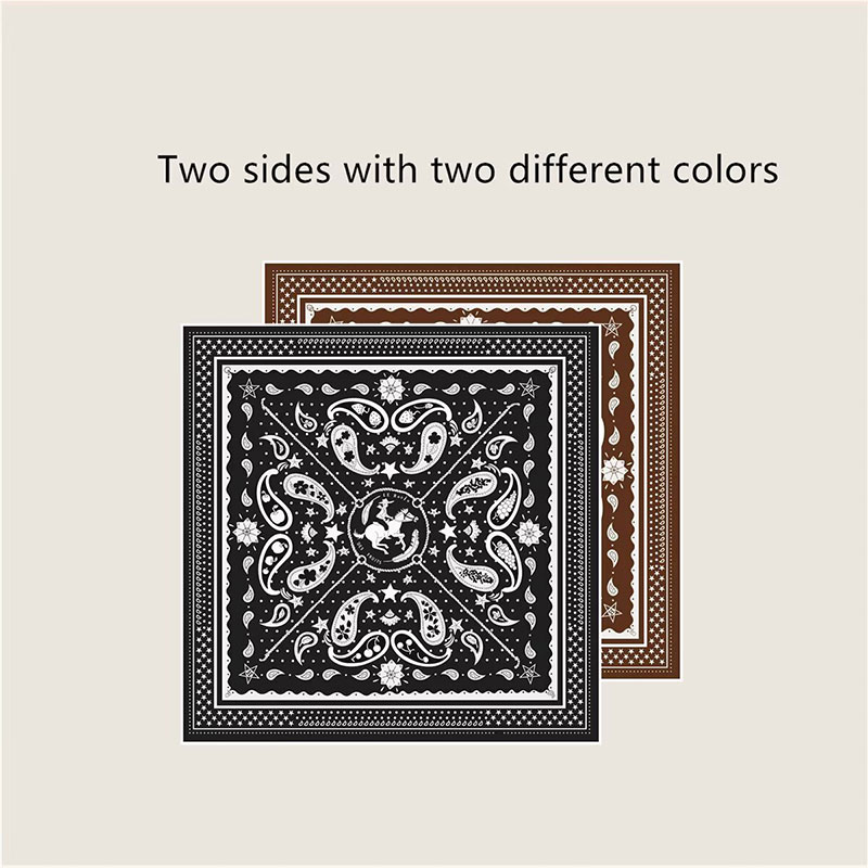 Soft Twill Satin Fashion Versatile Square Scarf For Daily Outfit Travel Party Office