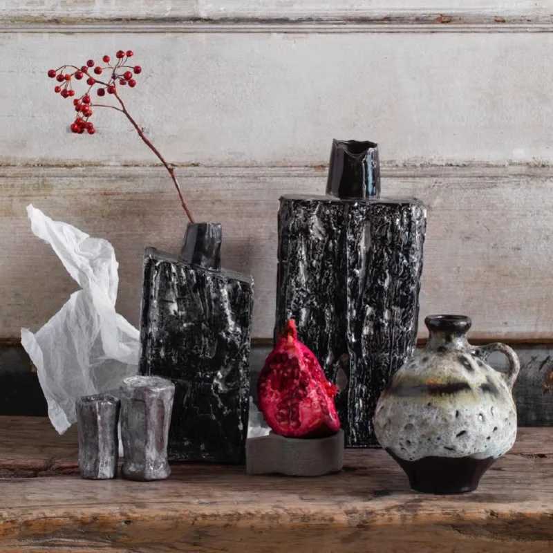 Nordic Style Highend Style Vase Art Living Room Decorative Item Design Sense Creative Minimst Vases Vaas Home Decorations C251017