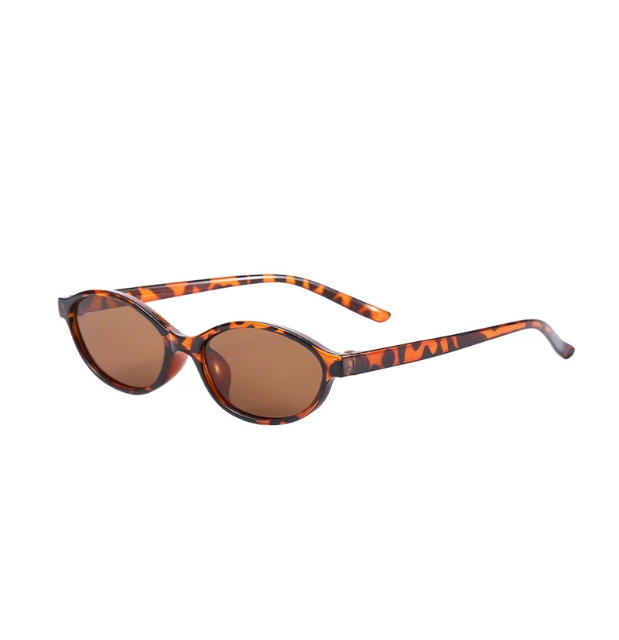 Women's chrome sunglasses Square frame plate sunglasses designer men's flat lens casual can be matched with myopia